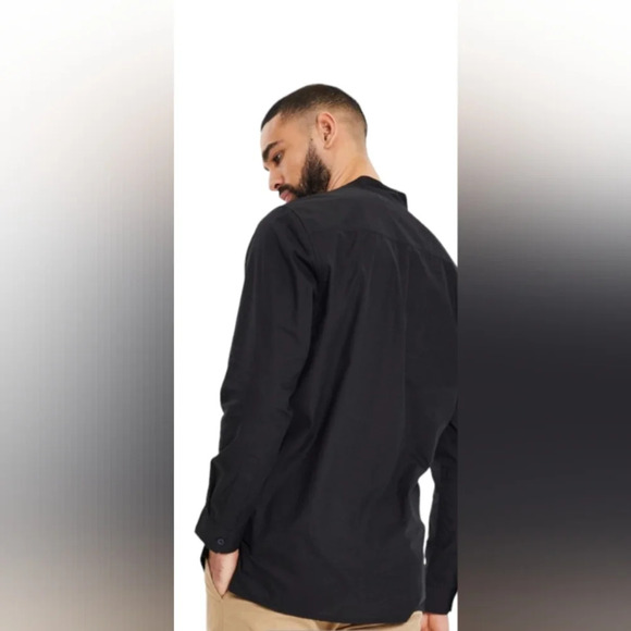 Threadbare NWT Long Sleeve Black Kurta Shirt Size 9-10 Years - Picture 2 of 8